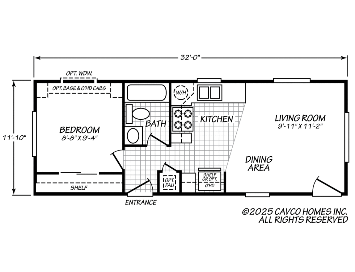 Cascadia Value 12321T floorplan