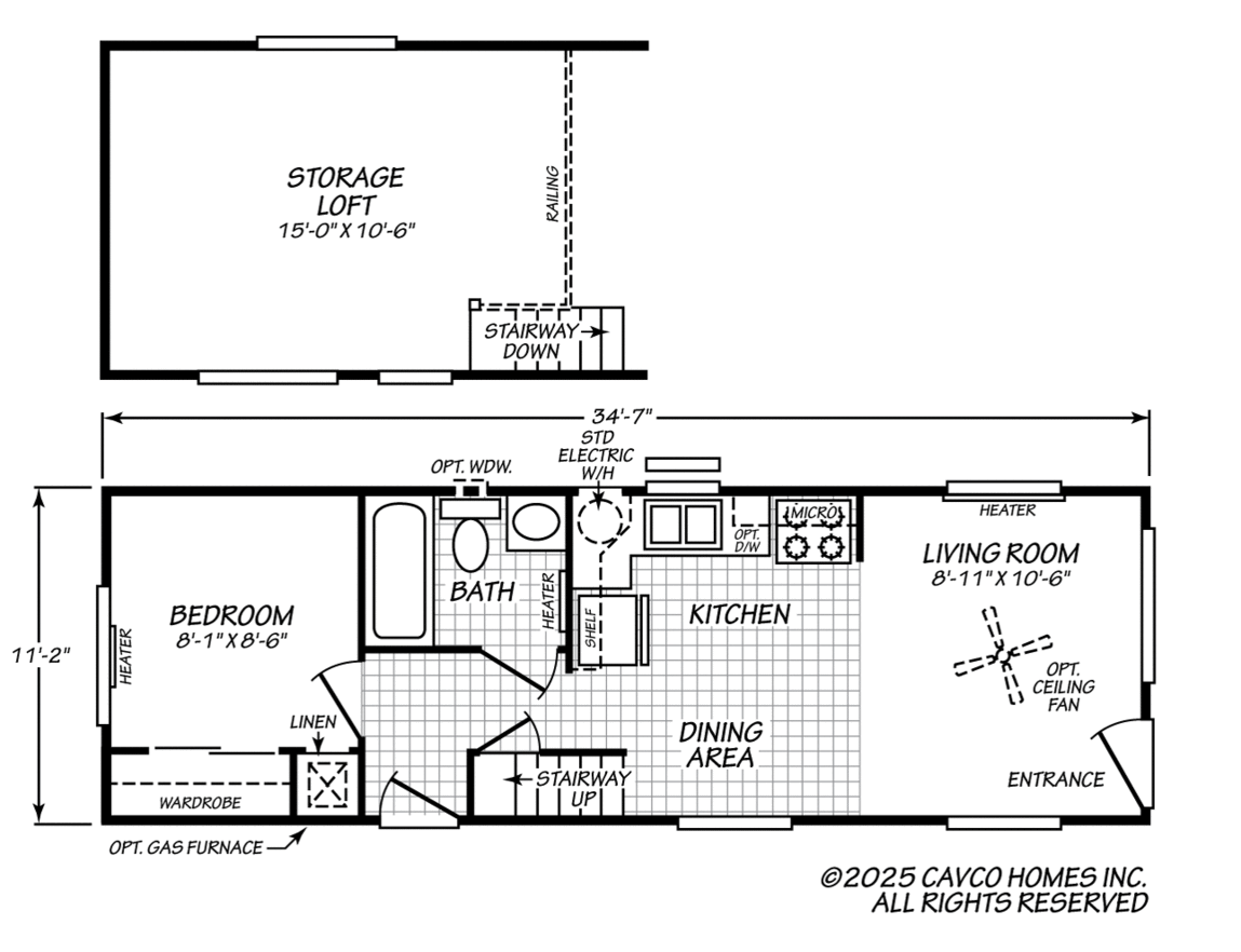 Cascadia Value 12351L floorplan