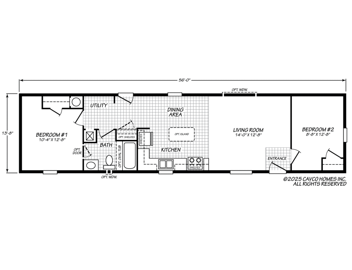 Eagle 14562S floorplan