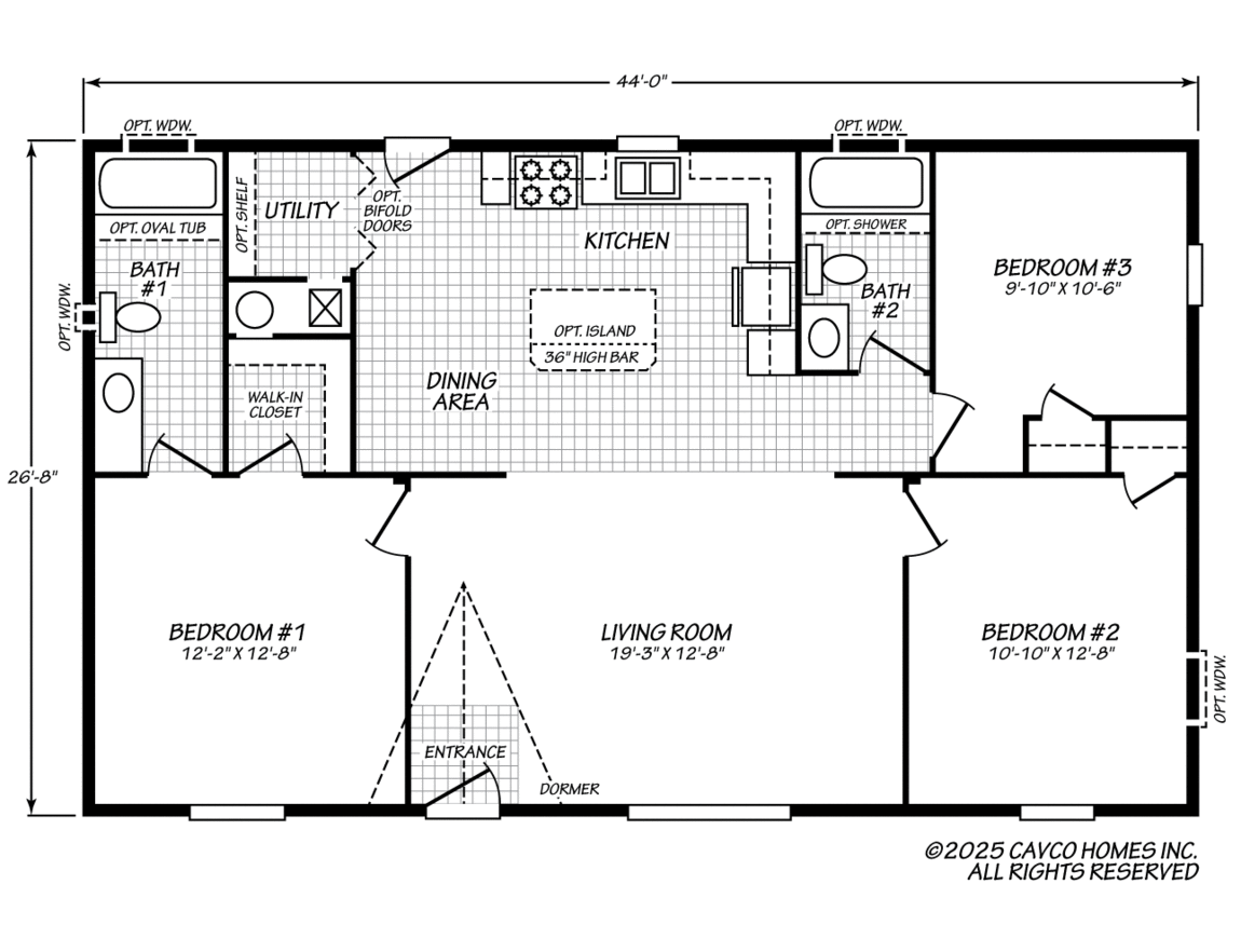 Eagle 28443S floorplan