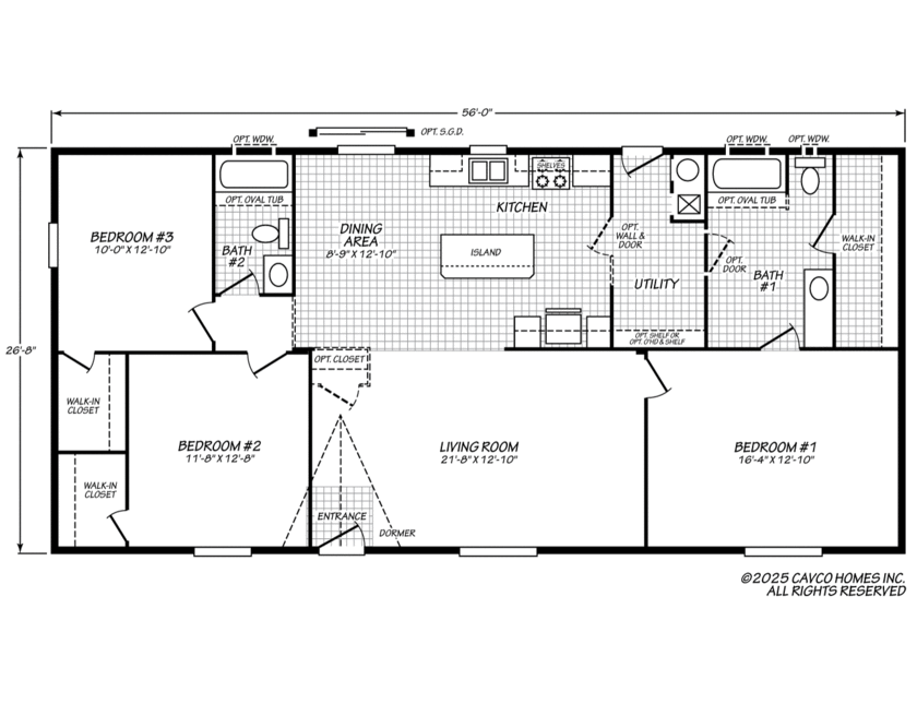 Eagle 28563S Floor Plan