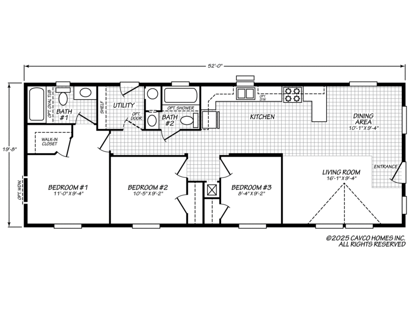 Evergreen 20523F Floor Plan
