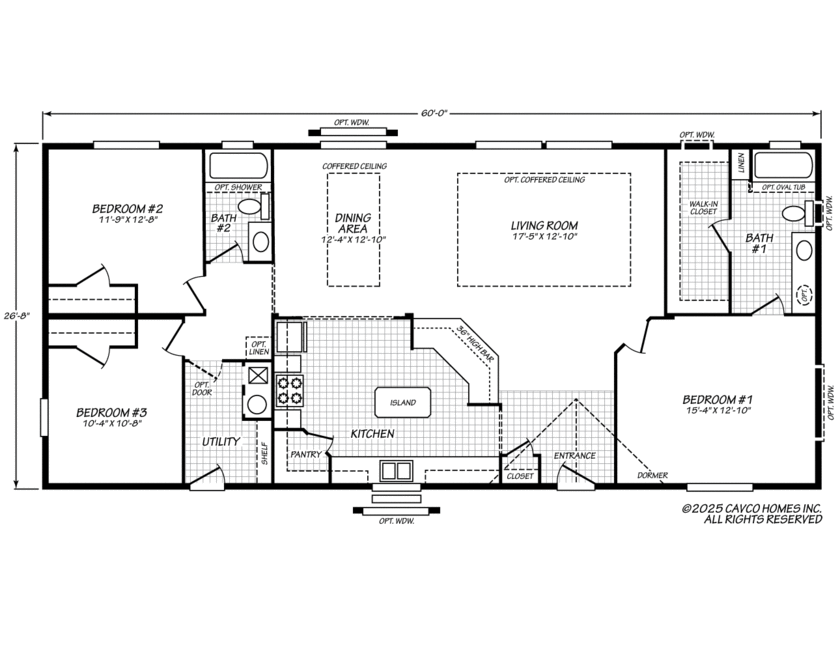 Evergreen 28603F Floor Plan