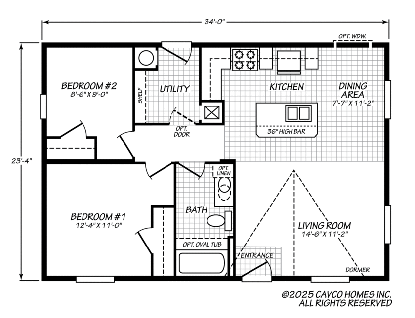 Juniper 24342R Floor Plan