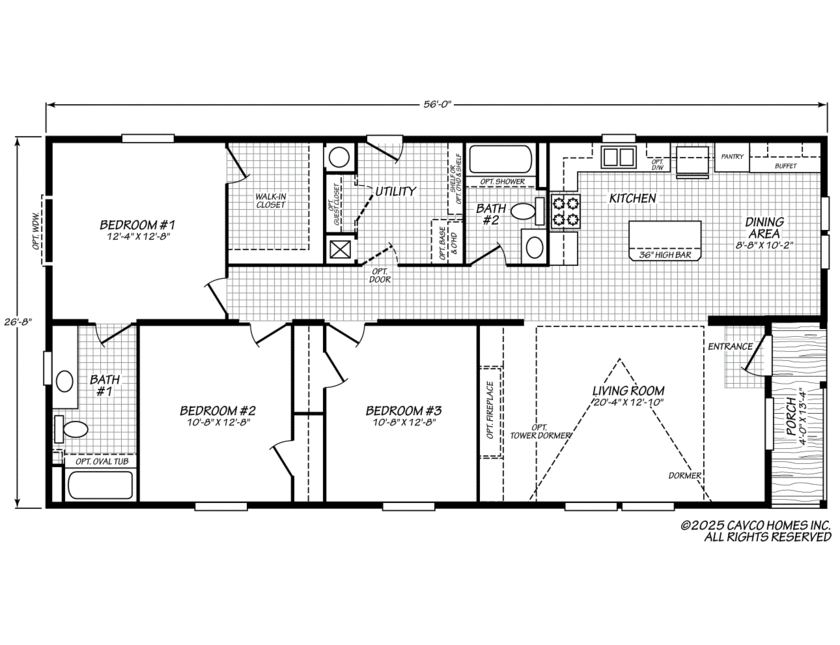 Juniper 28563L Floor Plan