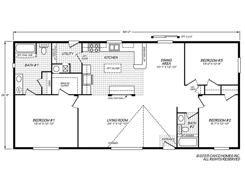 Juniper 28563R Floor Plan