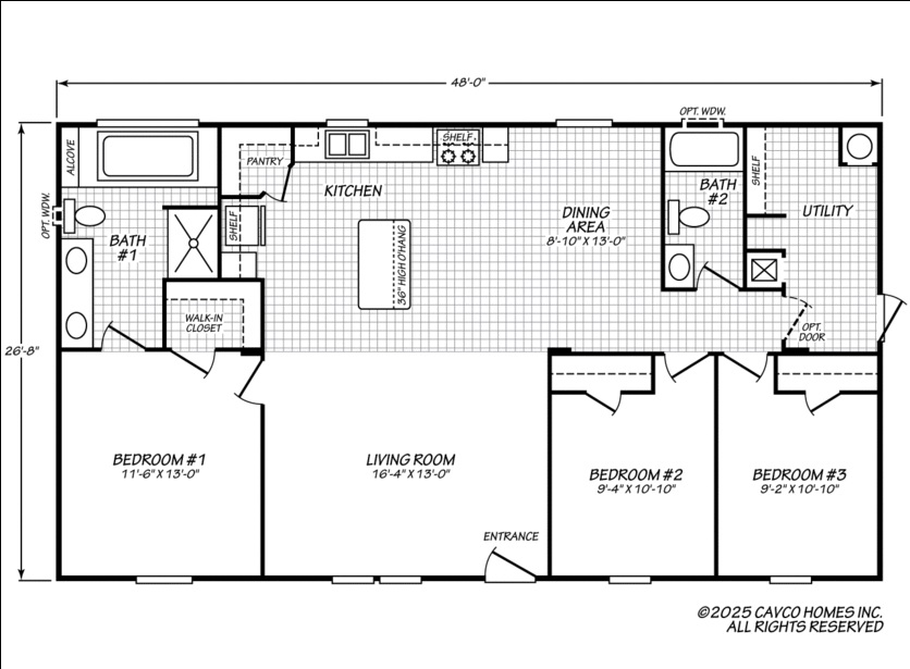 Pure 28483U Floor Plan