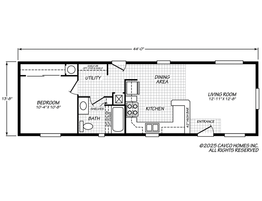 Sandpointe 14441A Floor Plan