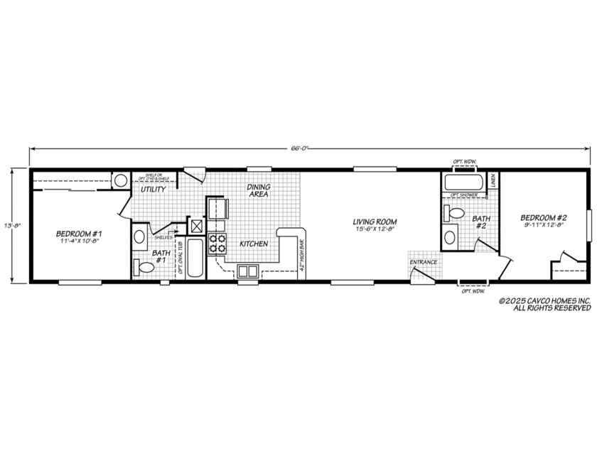Sandpointe 14662A Floor Plan
