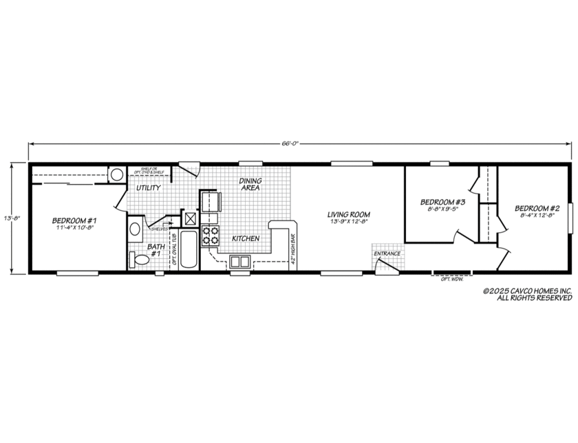 Sandpointe 14663A Floor Plan